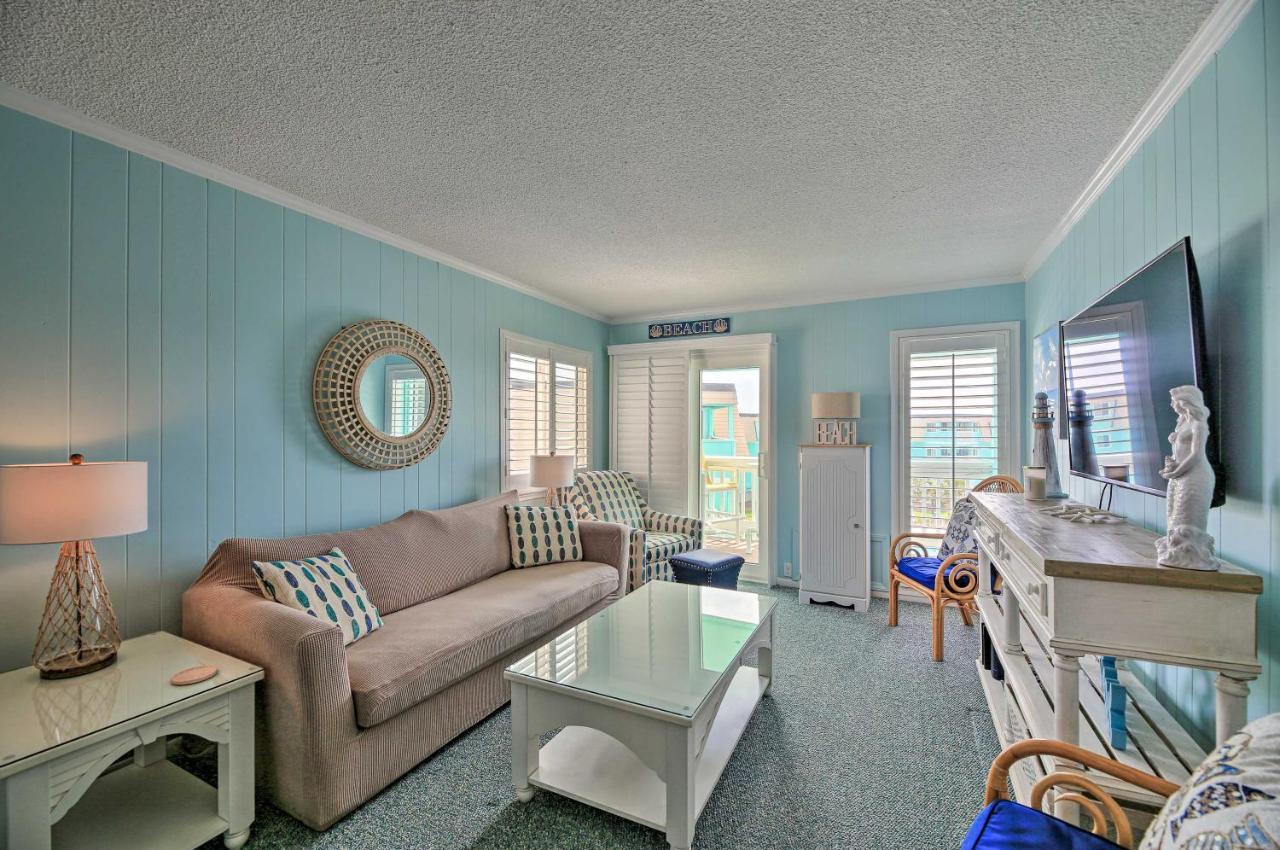 Beachfront Condo With Boardwalk And Pool Access! Atlantic Beach Luaran gambar
