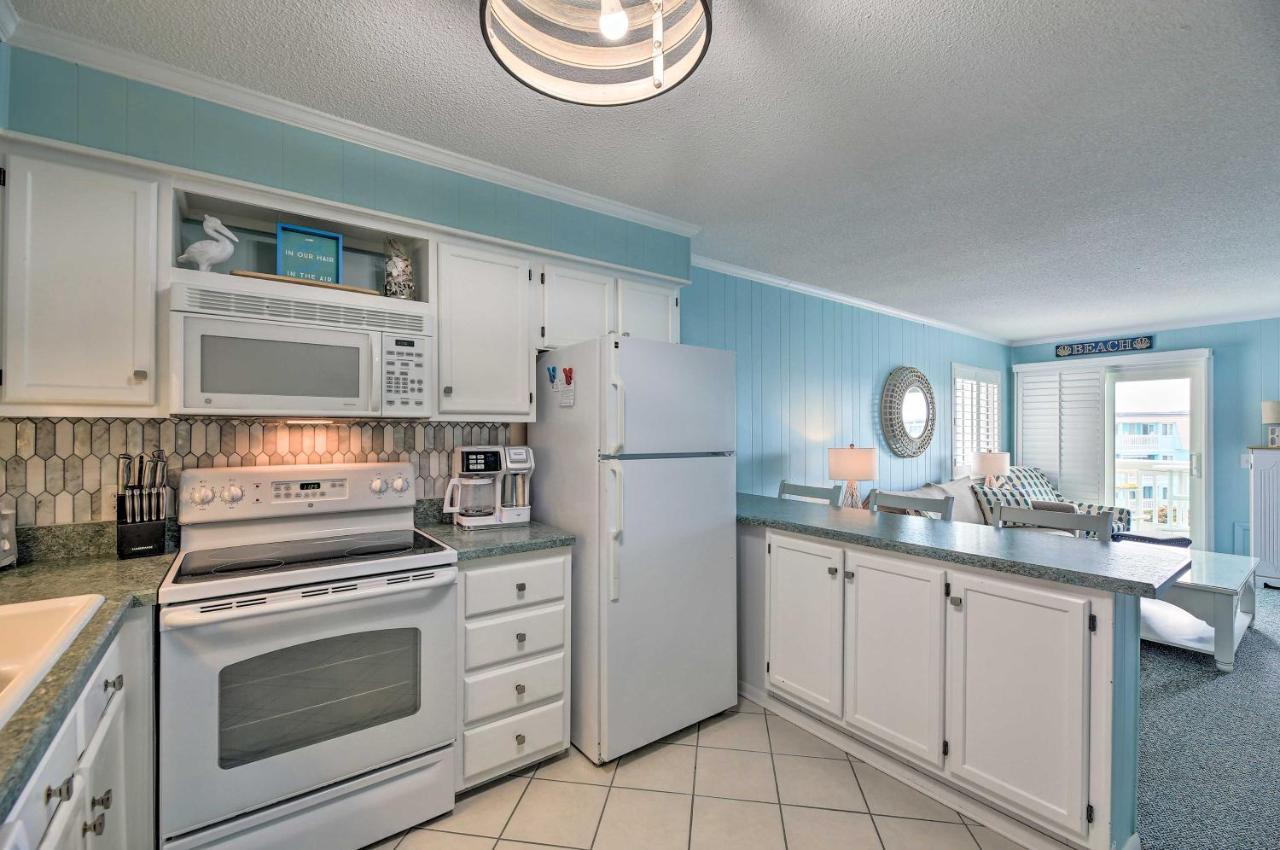 Beachfront Condo With Boardwalk And Pool Access! Atlantic Beach Luaran gambar