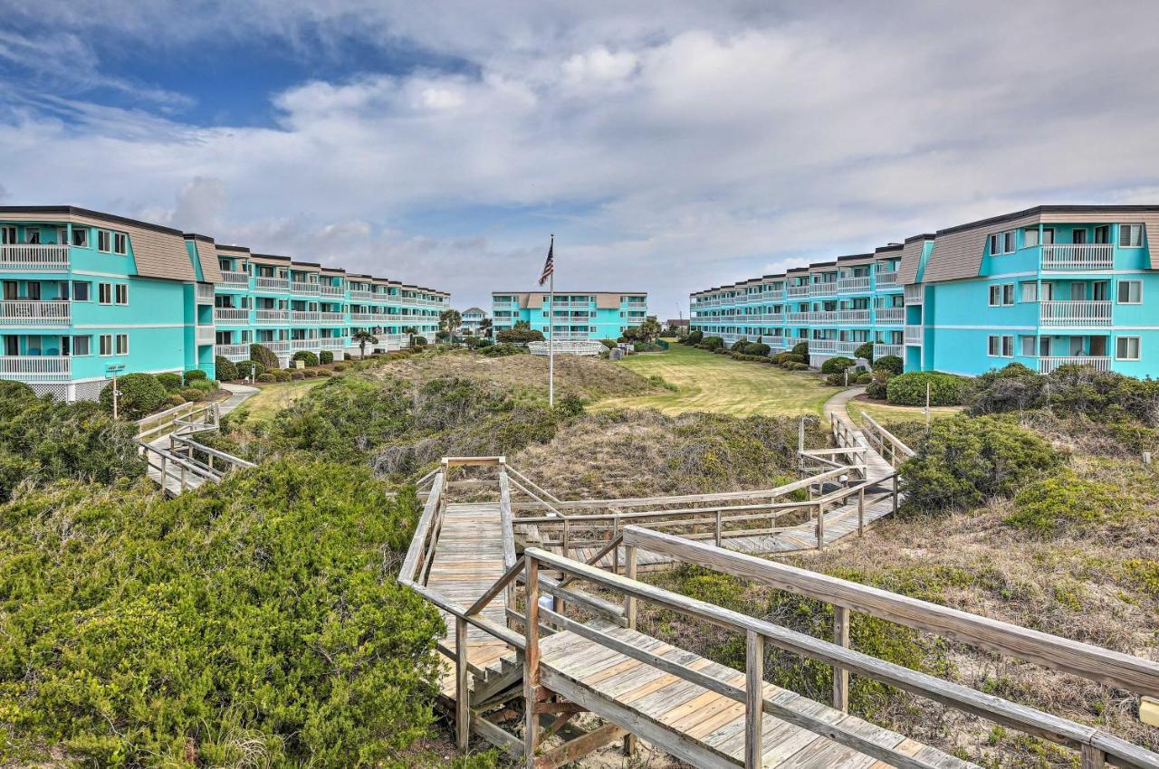 Beachfront Condo With Boardwalk And Pool Access! Atlantic Beach Luaran gambar