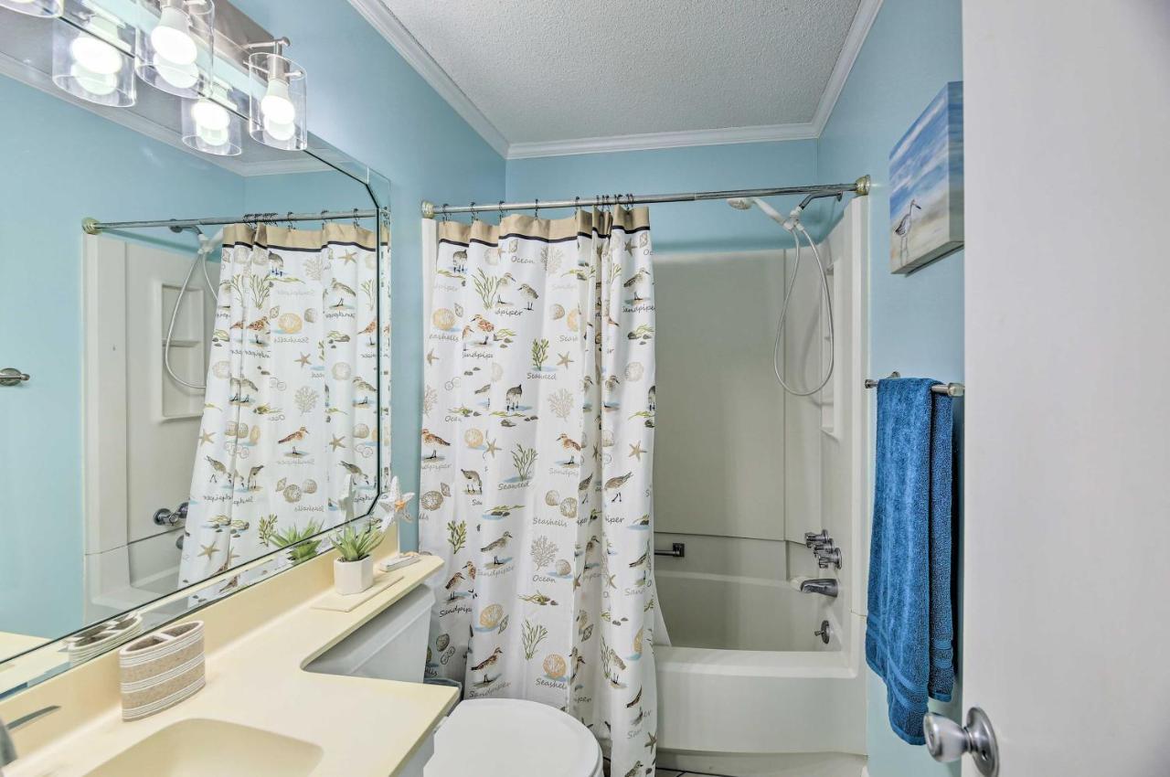 Beachfront Condo With Boardwalk And Pool Access! Atlantic Beach Luaran gambar